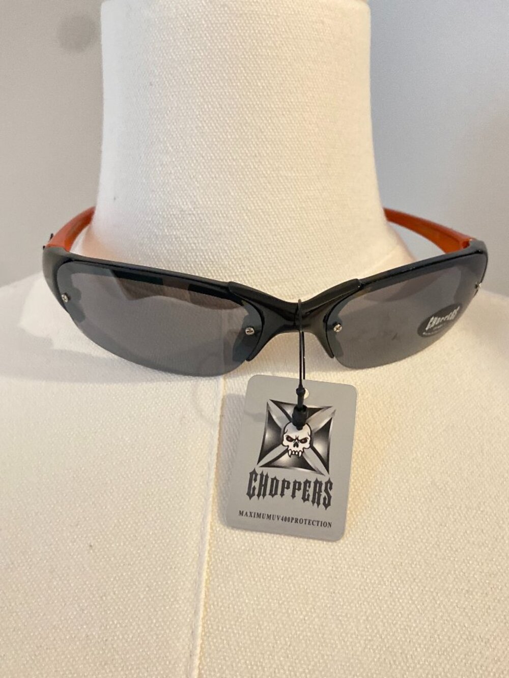 Choppers Anti-Reflective Baseball Cycling Sport Sunglasses – Black – NWT